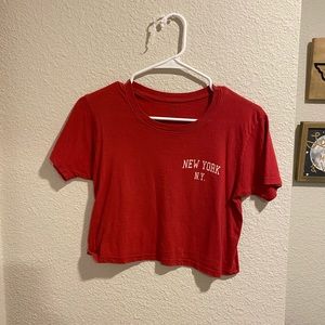 Brandy Melville cropped tee